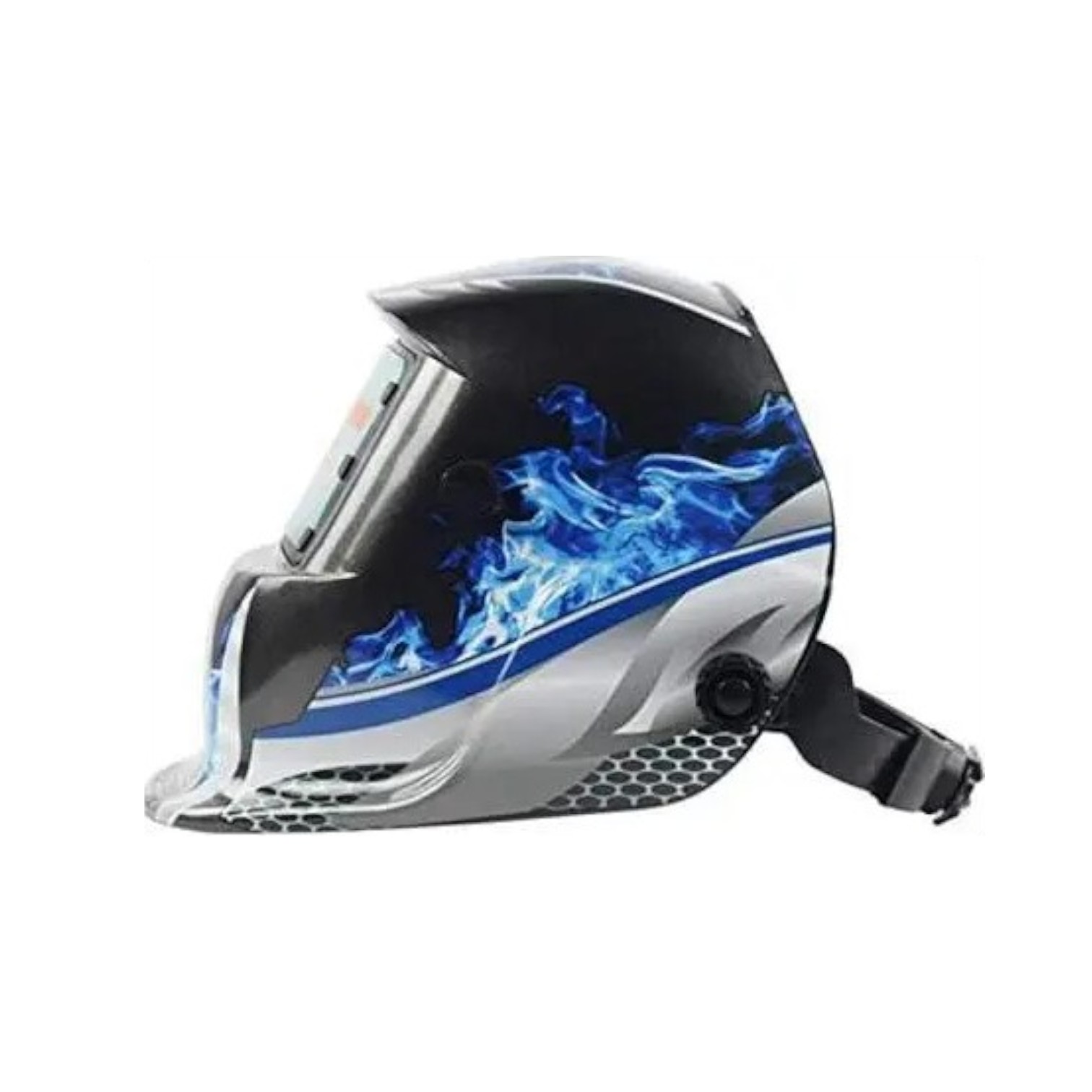 Маска зварювальника World Swiss Helmet «Хамелеон» з фотосенсорним фільтром і автозатемненням
